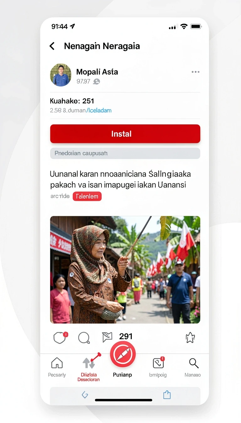 Tampilan utama aplikasi Review Aplikasi amper88 yang intuitif dan efisien.