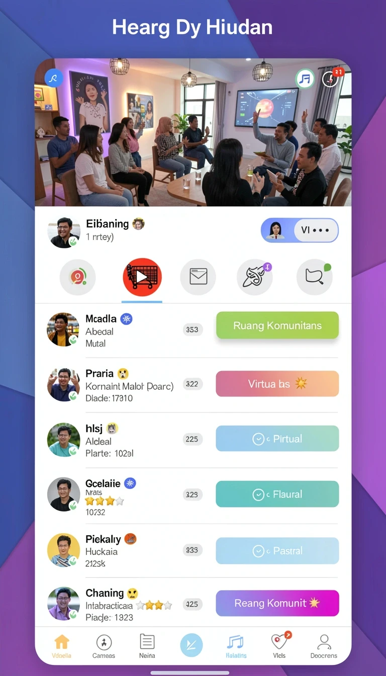 Tampilan utama aplikasi Review Aplikasi svip1 yang intuitif dan efisien.