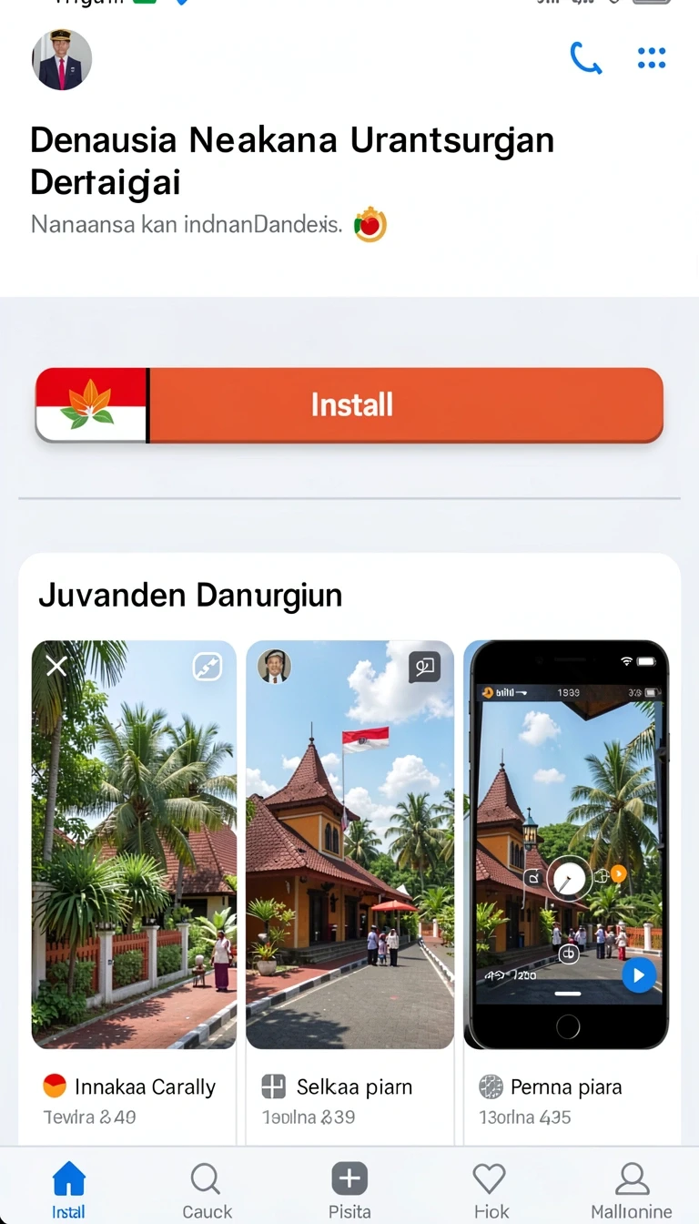 Tampilan utama aplikasi vivatogel App APK Terbaru yang intuitif dan efisien.