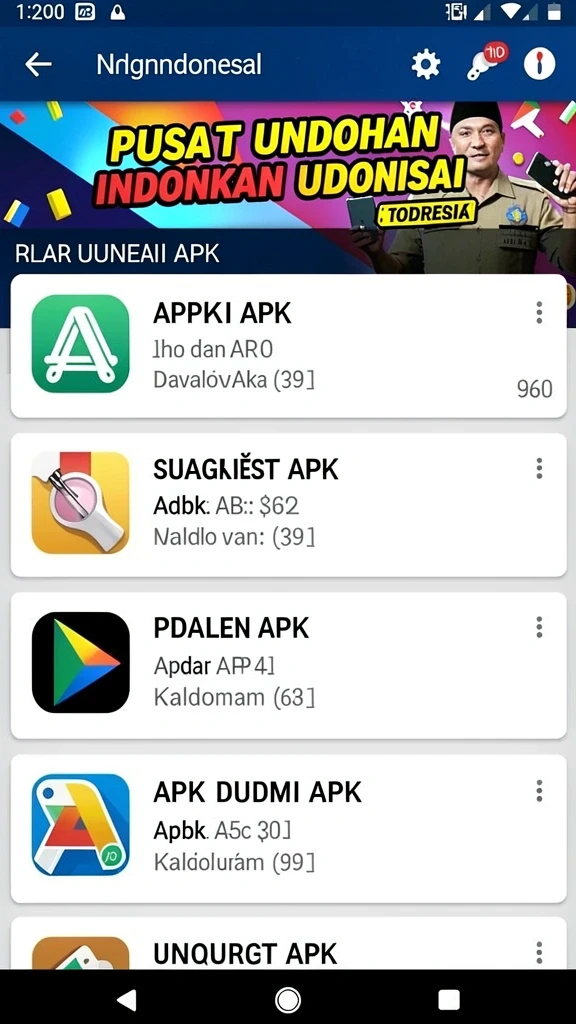 Tampilan utama aplikasi Aplikasi dewa787 Terbaru: Review dan Link Download yang intuitif dan efisien.