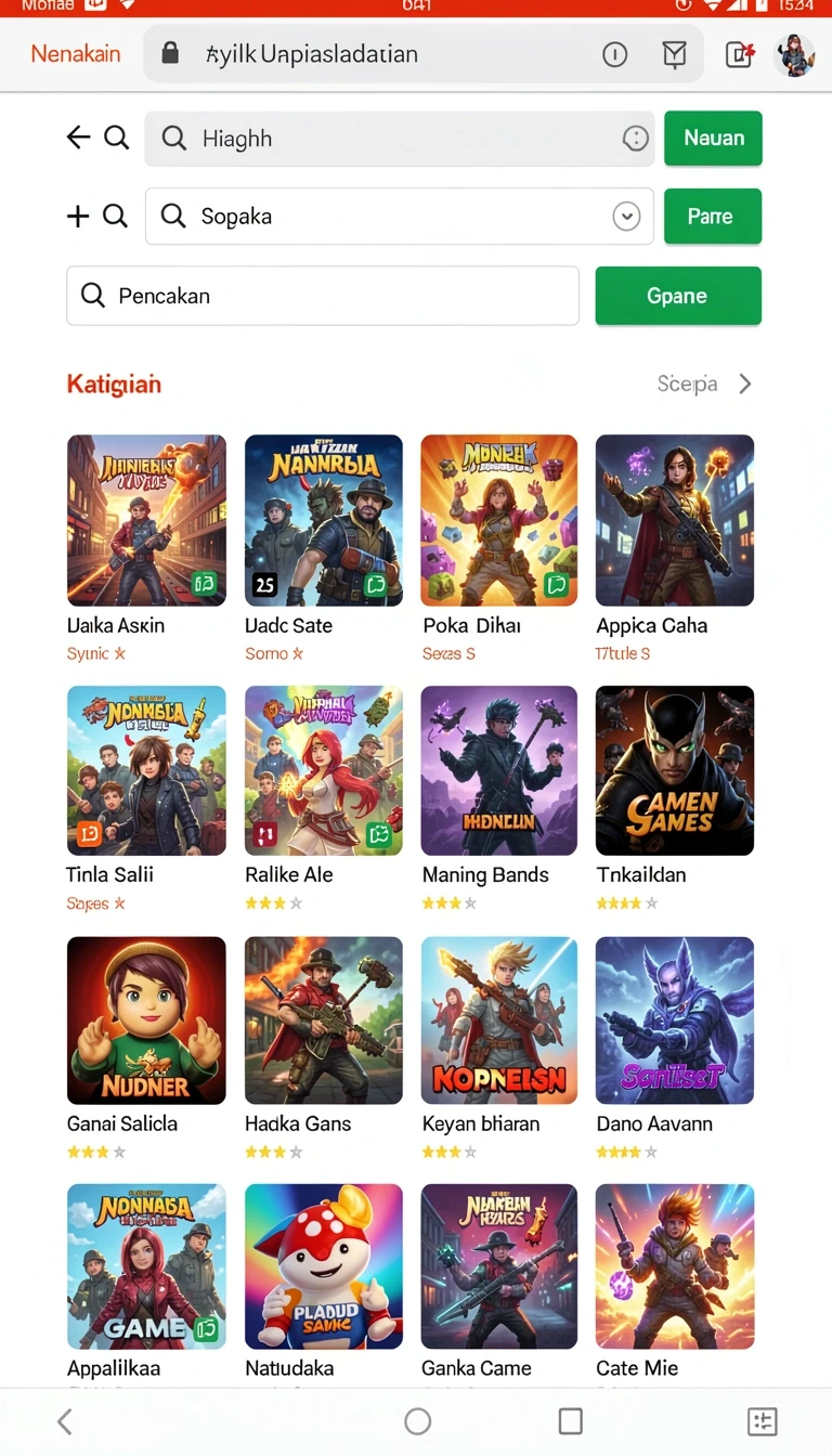 Tampilan utama aplikasi Review Aplikasi haya777 yang intuitif dan efisien.